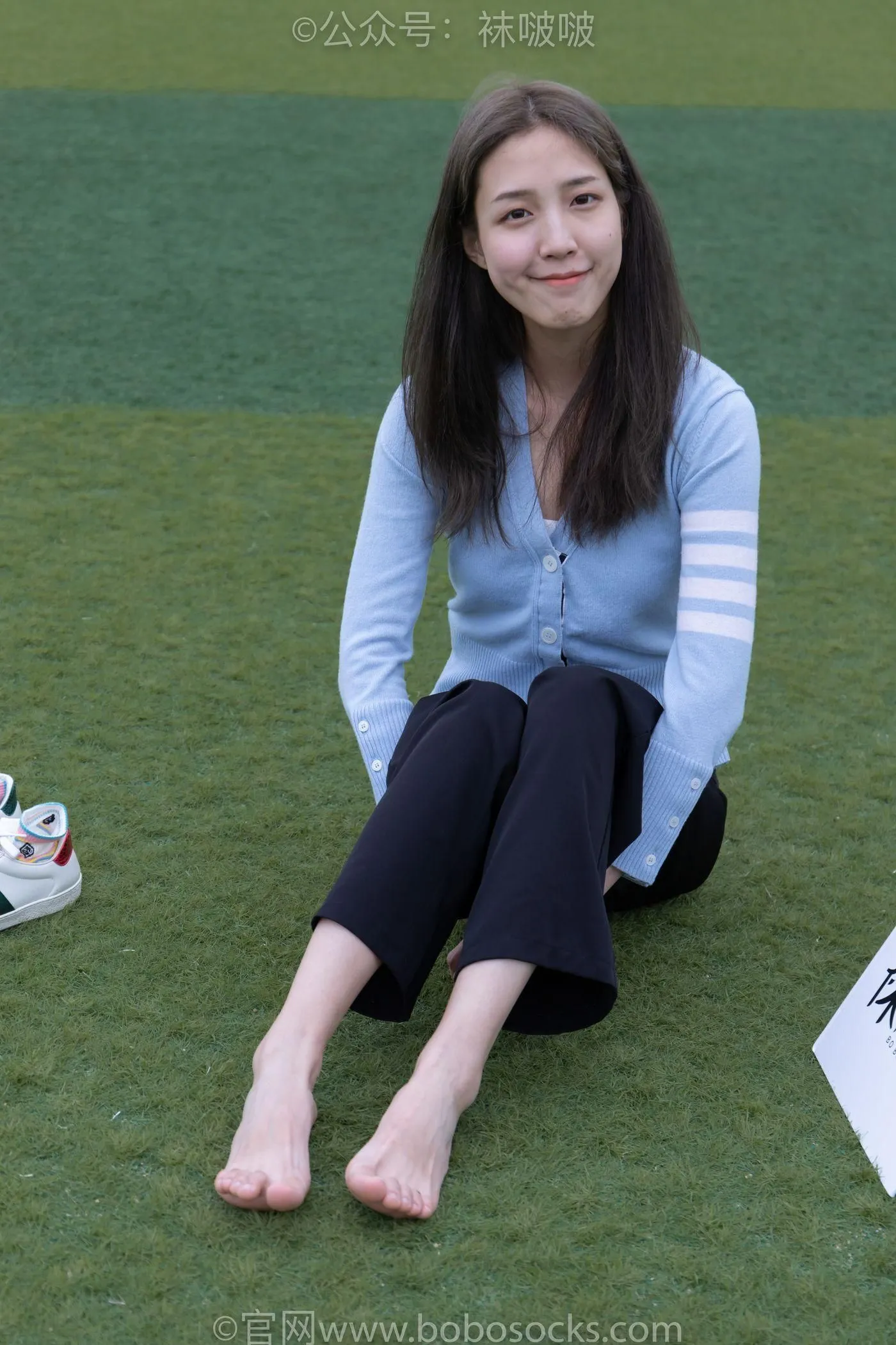 [BoBoSocks袜啵啵]NO.021 泡芙-板鞋、白棉袜、裸足 [131P]插图5